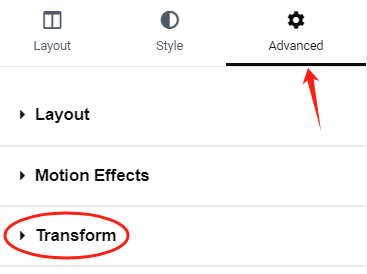 2024090606550875 如何使用 Elementor CSS Transform 控件添加特殊效果