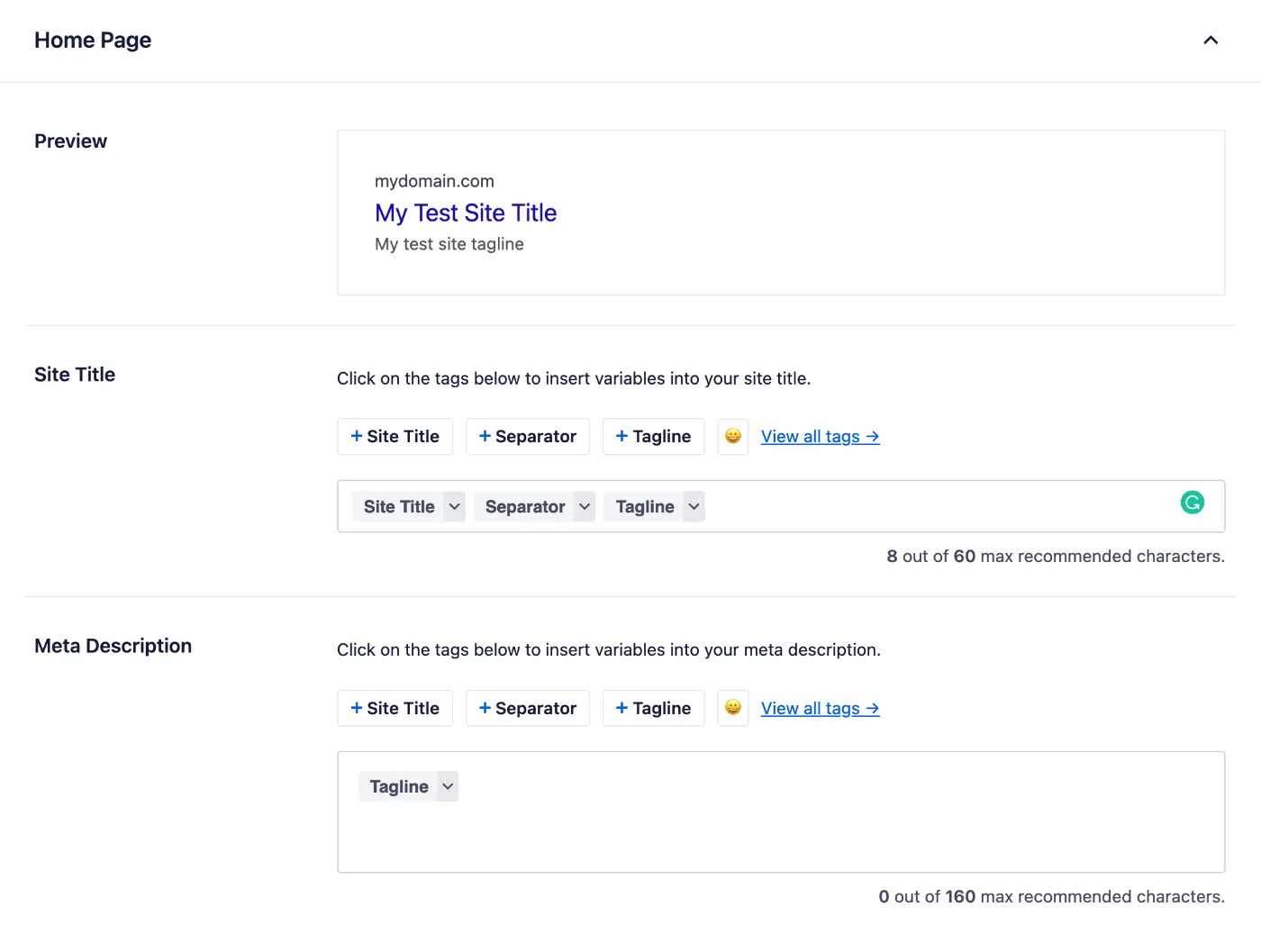 2024092801515876 怎么用 All in One SEO 给主页设置 SEO
