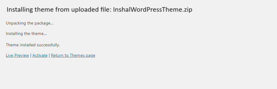 Theme-installed-1 怎么将 HTML 转换为 WordPress?
