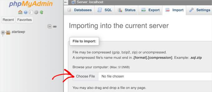 cpanel-phpmyadmin-import cpanel-phpmyadmin-import
