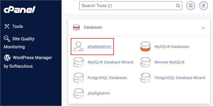 cpanel-phpmyadmin cpanel-phpmyadmin