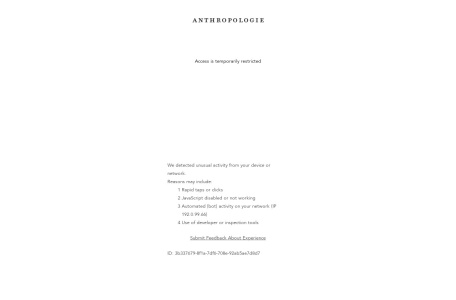 Anthropologie