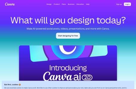 Canva — AI在线设计平台与跨境电商视觉内容创作工具