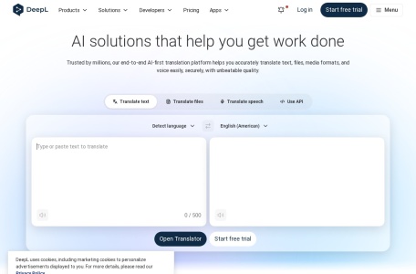 DeepL — AI多语言专业翻译与跨境电商本地化工具