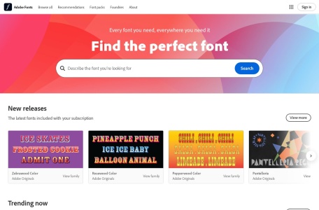 Adobe Fonts