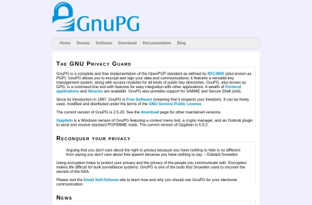 GNU Privacy Guard