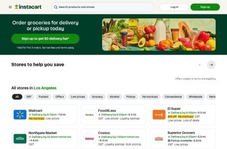 Instacart White-Label AI Shopping Chatbot — 跨境杂货商家首选的白标AI购物助手与膳食计划平台