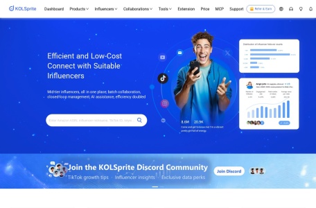 KOLSprite — TikTok红人营销与短视频内容洞察工具