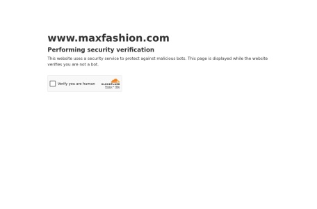 Max Fashion中东