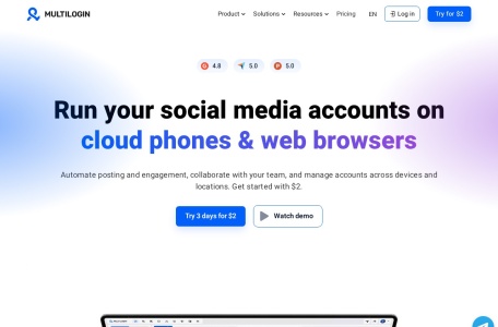 Multilogin – 多账号浏览器