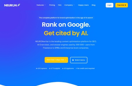 NeuronWriter — AI驱动的SEO内容优化与NLP语义分析工具
