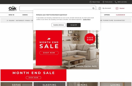 Oak Furnitureland