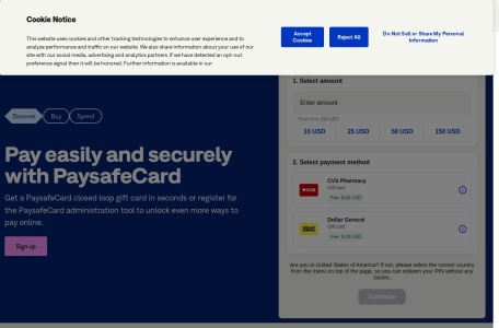 PaySafeCard