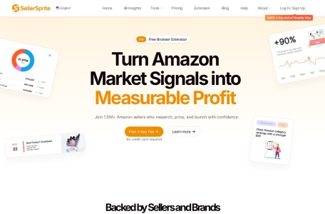 卖家精灵 SellerSprite — 亚马逊AI选品与运营数据分析工具