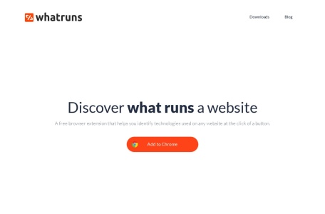 WhatRuns